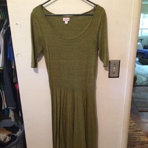 Lularoe green medium Nicole. EUC